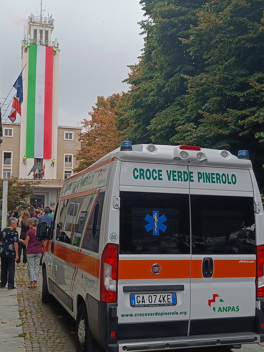 AnpasPiemonte's tweet photo. #Anpas #CroceVerdePinerolo in campo per il 28° Raduno del Primo Raggruppamento #ANA. Tre giorni di #assistenzasanitaria per il grande evento che ha portato in città oltre 15.000 penne nere. 
https://t.co/48u7RWjfZ6 https://t.co/dreph3S8Ha