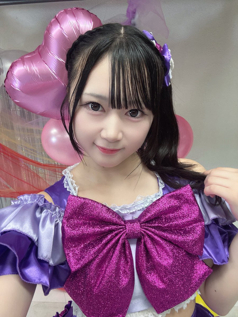 RiMMiR_mio's tweet photo. はじめまして♪みおです！💜💜初めてのアイドル一生懸命がんばります💕 https://t.co/hhjhsTI3ET