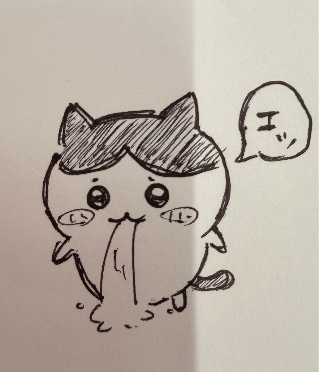 atlas_isa's tweet photo. ひまだった時に描いたハチワレ。 https://t.co/GD6B6XK203