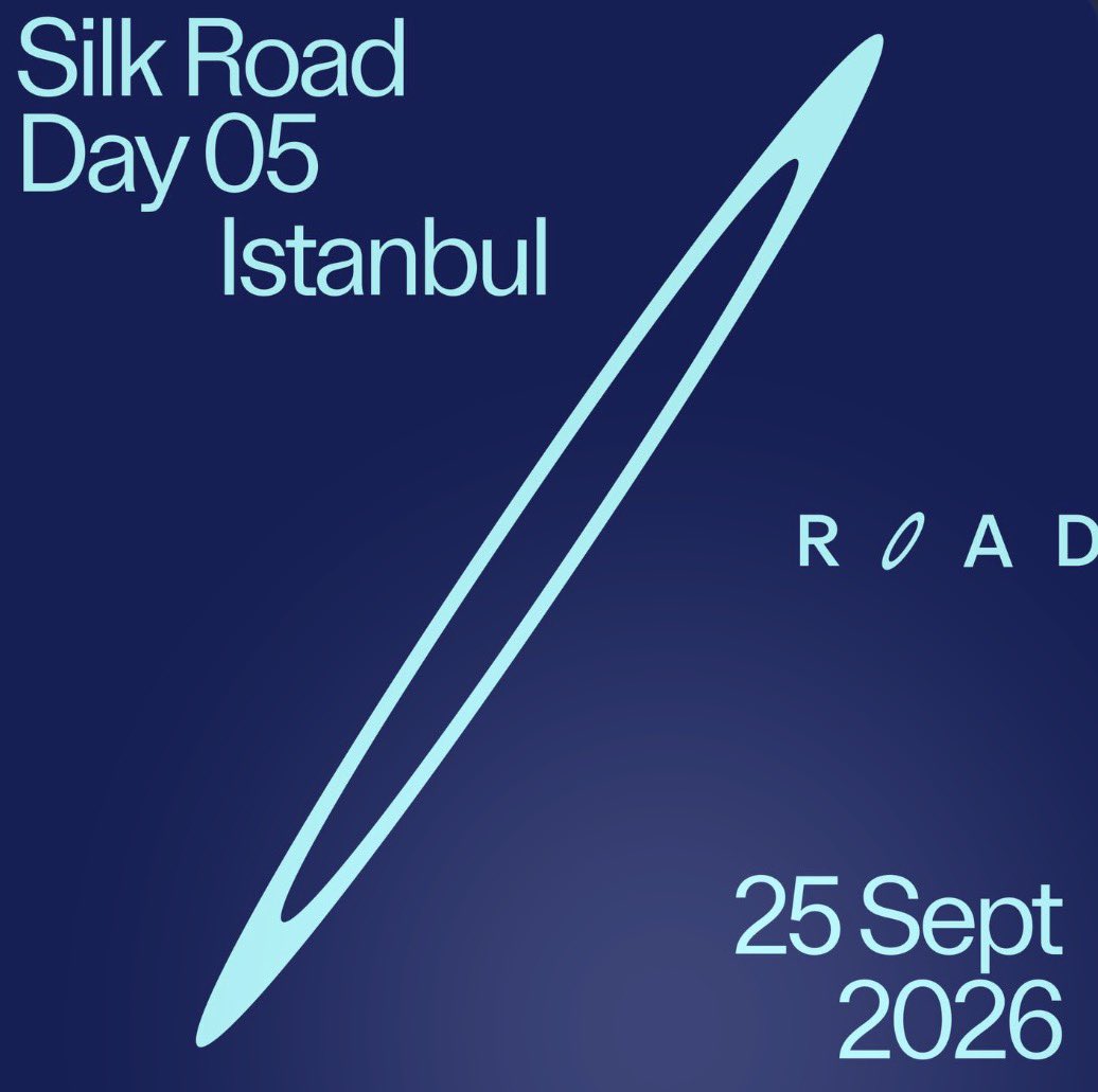 OmletteMerve's tweet photo. GM 🇹🇷

Silk Road Day 05 - Istanbul 

SILK will participate Contemporary Istanbul and celebrate with everyone on 25th with a gathering. Featuring @fvckrender and @JustinGilanyi talk! 

Open to all, if you are in Istanbul do not miss it. RSVP below 👇🏼 https://t.co/fMtEgaaPS5