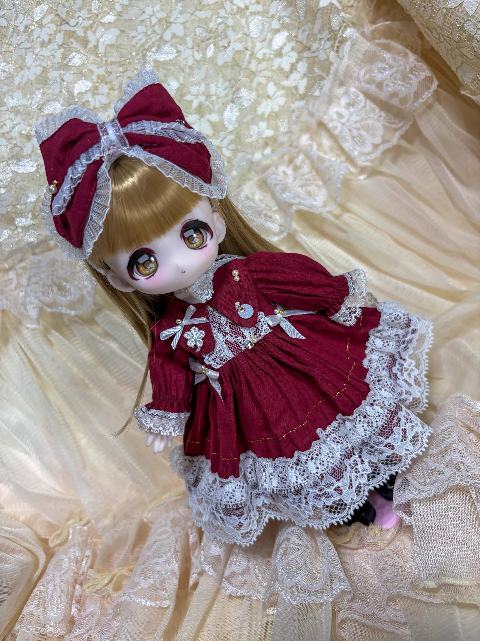 本格ロココ調ドレス 4点セット　ジェニーサイズ　27cmドール　ドールドレス 有紗 🎀 ﾄﾞﾙｼｮ2C-08 on X: 