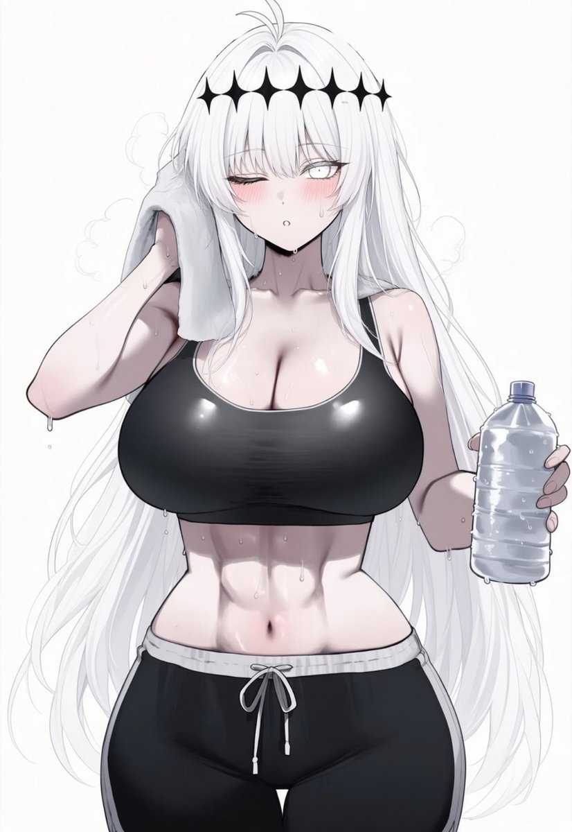 StarOfChange's tweet photo. ᅠ
ᅠ
ᅠ
          You wish to witness my training routine  .ᐣ

Well sure...
If that is your wish then do as you'd like.
Though it's not by just watching me that you'll become a Sovereign too.

....Even less when your gaze is stuck to my stomach like this. . .💧
ᅠ
ᅠ
ᅠ https://t.co/A5Zjzmipgk