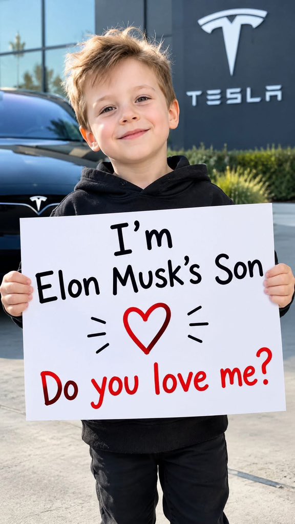 ElonEmpireUS's tweet photo. A little smile, a big heart, and a sweet question ❤️😊
What would you say to this adorable message? 💙 https://t.co/sCDxtEKcGf