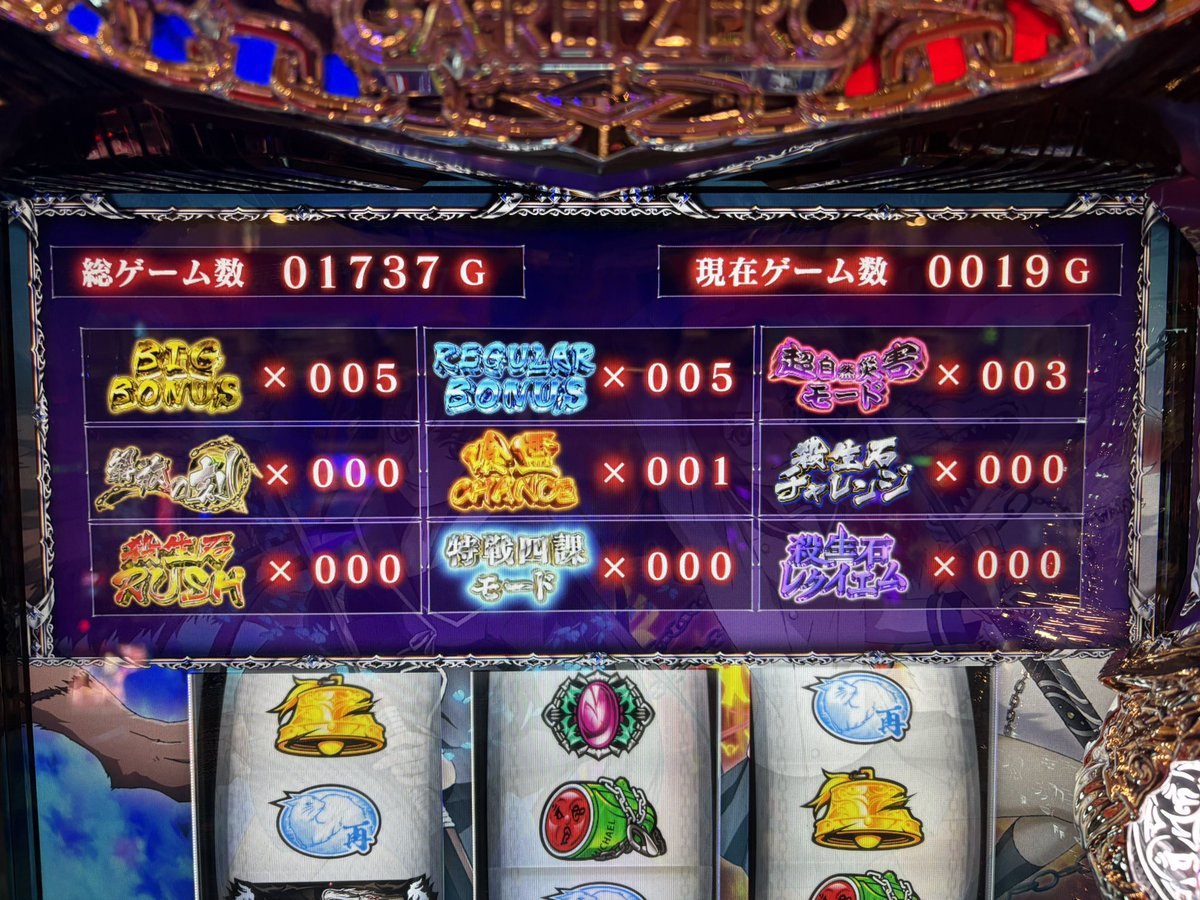 3_pyocola's tweet photo. 超久々にみーちゃん。(@mii_chan_777 

戦国6でレア役上乗せ確＆倍のカードで
強チャンス目で500枚＆倍=チェン枚

後はのんびり喰霊零Reを初打ち

味玉ラーメン🍜6人前お店に貢献⚓️(エェッ

みーちゃん。＆FFの皆様ありがとう

@喰霊初ARTまで1※※※ゲーム😇
@神台 https://t.co/UJ2gB33BnI