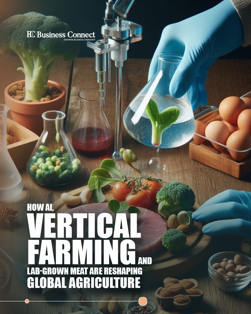 BusinessConne16's tweet photo. ๐ฑ The future of farming may look very different from what we know today.
Read the full story to explore the technologies reshaping global agriculture.
https://t.co/tpCs5rSV8W
#Agriculture #FutureOfFood #AgriTech #ArtificialIntelligence #VerticalFarming #LabGrownMeat https://t.co/TSyxcMqVnK