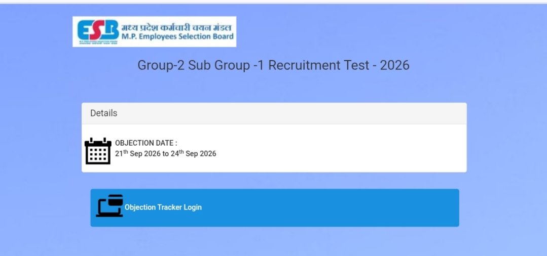 resultbharat's tweet photo. 💥 MPESB Group-2 Sub Group-1 AEO Answer Key 2026 - Out 🎤
#MPESB #G2SG1 #AEOAnswerKey #MPJobs #GovtJobs #ResultBharat
🔗 Download Link: 👇
https://t.co/twMih0oFZy
📲 इस अपडेट को अभी शेयर करें और अपने दोस्तों को भी इस मौके की जानकारी दें! 🚀✅ https://t.co/7HXmyxJPbF