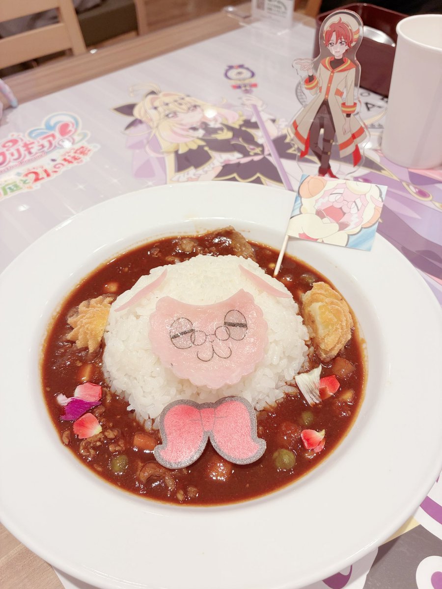 m2kur8agh28's tweet photo. タワレコカフェ行ってきました〜💕

ごはんさすがに可愛くて幸🥹💕
たんぷりのみんなの好きな食べ物を載せたプレートさすがに美味しすぎたよ〜🫶

お友達がメエメエのご飯頼んでたので悟くんと写真を撮らせてもらいました🥰
さすがにみんな可愛すぎて幸せ空間だったよ〜,,>᎑<,, https://t.co/X16EHSchCV