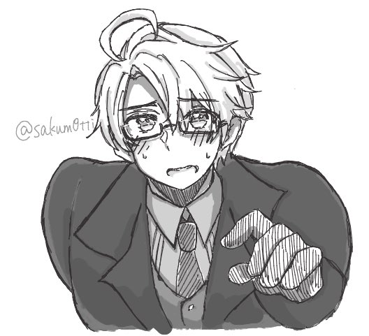 sakum0tti's tweet photo. 絵チャでアルフレッド描いた！ https://t.co/AhMithykFf