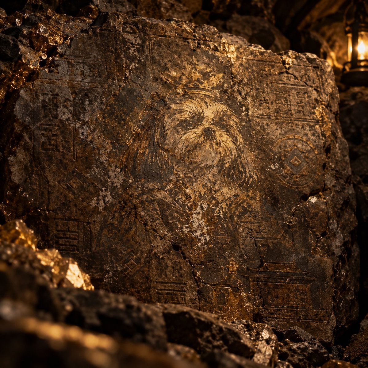 ShihBSC's tweet photo. For centuries, it remained hidden.

Not beneath a crown.
Not behind an army.
But within a stone no one knew how to interpret.

The ancients left a sign…
a symbol almost erased,
a face barely visible,
and a question that survived through time:

What is small when it is born,
yet capable of awakening something immense?

It does not announce its arrival.
It does not ask for permission.
It simply waits for its moment.

And when that moment comes…
many will look back and realize
the sign was always there.

The secret is right before our eyes.
Can you see it?
⛩️⛩️⛩️