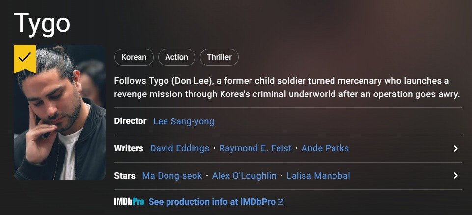 vis_sou's tweet photo. #LISA has executive producer credits on her TWO upcoming feature film projects. I can't wait to see her in the completed "Tygo" and the rom-com (which will probably be shot in early 2027).  

https://t.co/sveNqIRT9a https://t.co/NUVEqSy5zV