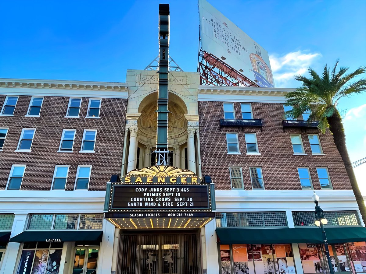 DavidMora's tweet photo. Do you remember when @EarthWindFire played @SaengerNOLA the 21st night of September! 🌎🌬️🔥

#EarthWindandFireDay #NewOrleans https://t.co/Yvyixcn9qB
