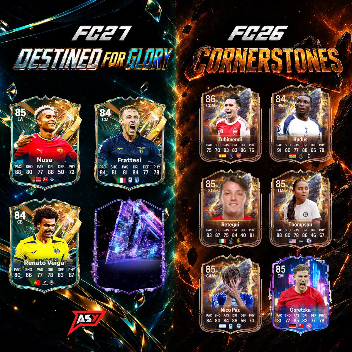 AsyFutTrader's tweet photo. 🚨 First FC 27 SBCs vs FC 26

Thoughts on the Powercurve? 👀
#FC27 https://t.co/2s3IBgnY5X