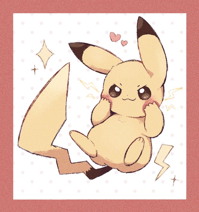 lulu_na15's tweet photo. やんちゃなピカチュウくん⚡️ https://t.co/N2084x26Wk