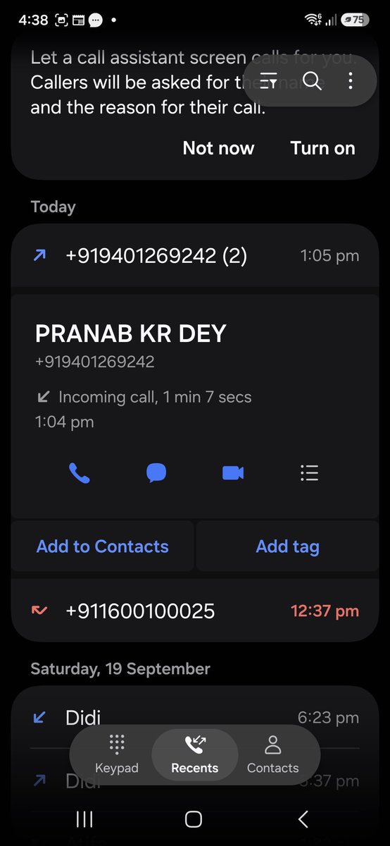kunal0612's tweet photo. @cromaretail it says technician was unable to contact. Attaching another screenshot where the technician Mr Pranab Kumar Dey spoke to me for 1 minute and 7 seconds. Which one is correct? I was contacted I again called and fixed the time for 7pmby sis and whatsapp he cancelled. https://t.co/s7sOpycQ46