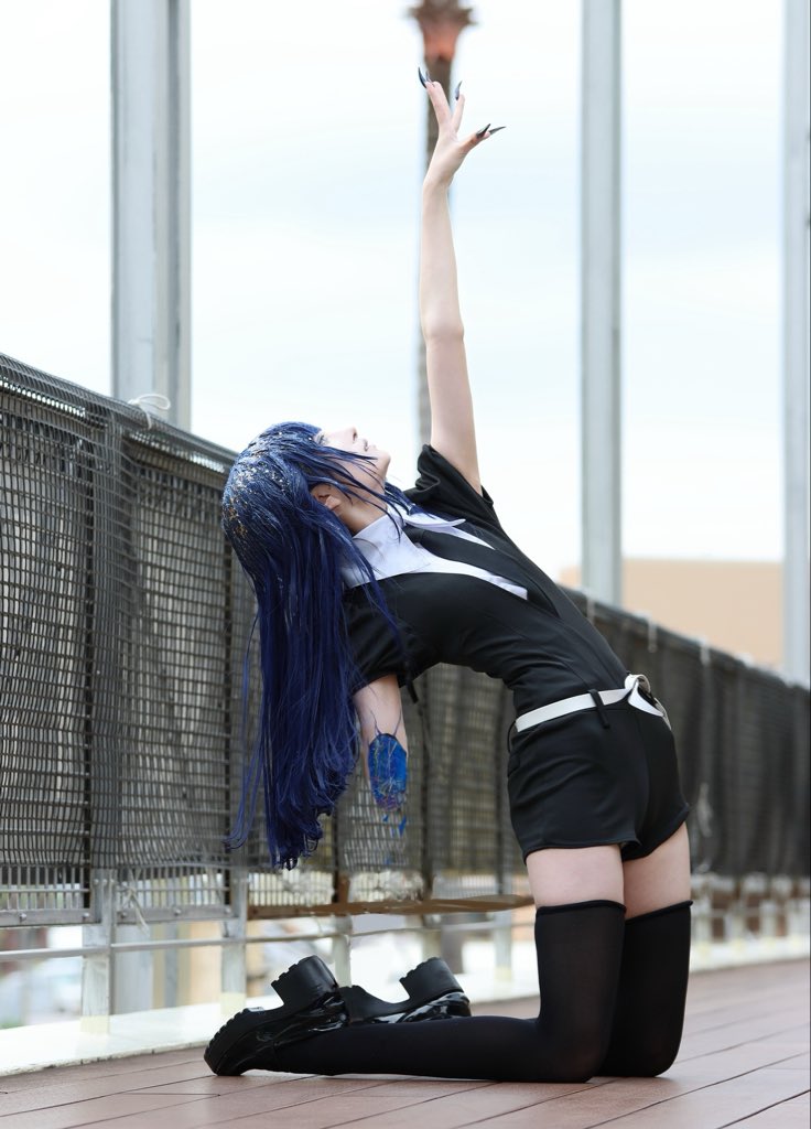pamut1t's tweet photo. 宝石の国 lapislazuli　COSPLAY

　#コス天  #宝石の国コスプレ部 https://t.co/sqiQVy50qI