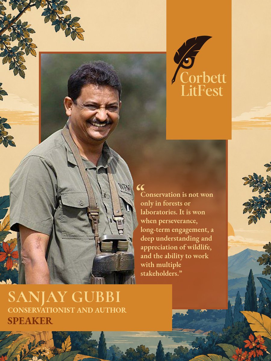 CorbettLitFest's tweet photo. Against the wild and beautiful backdrop of the Corbett landscape, we are delighted to welcome you to the Corbett Literature festival, taking place between 6 - 9 October 2026.  

We are excited to introduce some of our authors &amp; artists to you! https://t.co/OueJUk1zzm