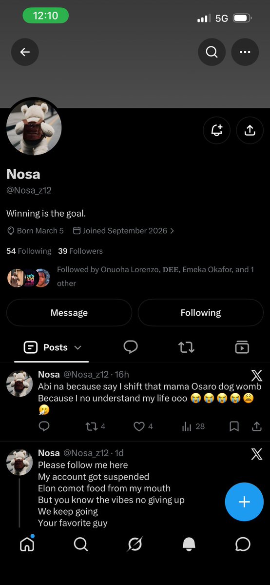 hedonred's tweet photo. @unkle_renzoo @Og_bee1 @Nosa_z12 Followed 

 @Rurwiw 
@Potatopolitics 
@ayyk92 
@AUOBNOW
@atipthepsss 
@wipvv93623879 
@pofstorytelling 
@cryptowoetoe 
@TeenagerBook 
@akorinsiibarra 
Guys pls help me tag your mutual to follow my boss @Nosa_z12 
Thanks guys

5073674221 Monie point 
Thanks boss ❤️
@unkle_renzoo https://t.co/EwoA6eQIwI