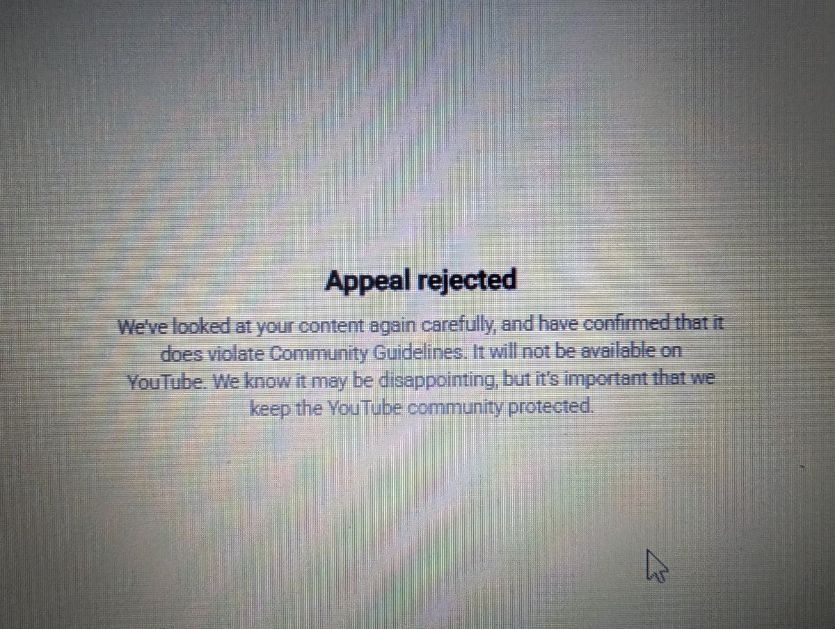 HannahPerf6543's tweet photo. @YouTube look at the submit appeal that I sent to you because look its not hard to look at it and to send me another submit appeal you and your team knew I had a schedule on YouTube next time pay attention you got in till this week or get my Care manager involved fix it this week https://t.co/1B2Ulf3YpZ
