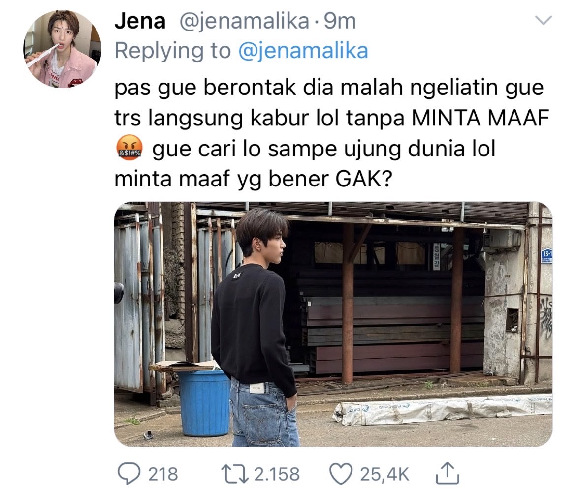 jjuhoouism's tweet photo. #keonhoon  few tweets au 
— part of kaijen x krisjani 

yang ribut siapa, yang ribet siapa. https://t.co/hzrqwzxKKv