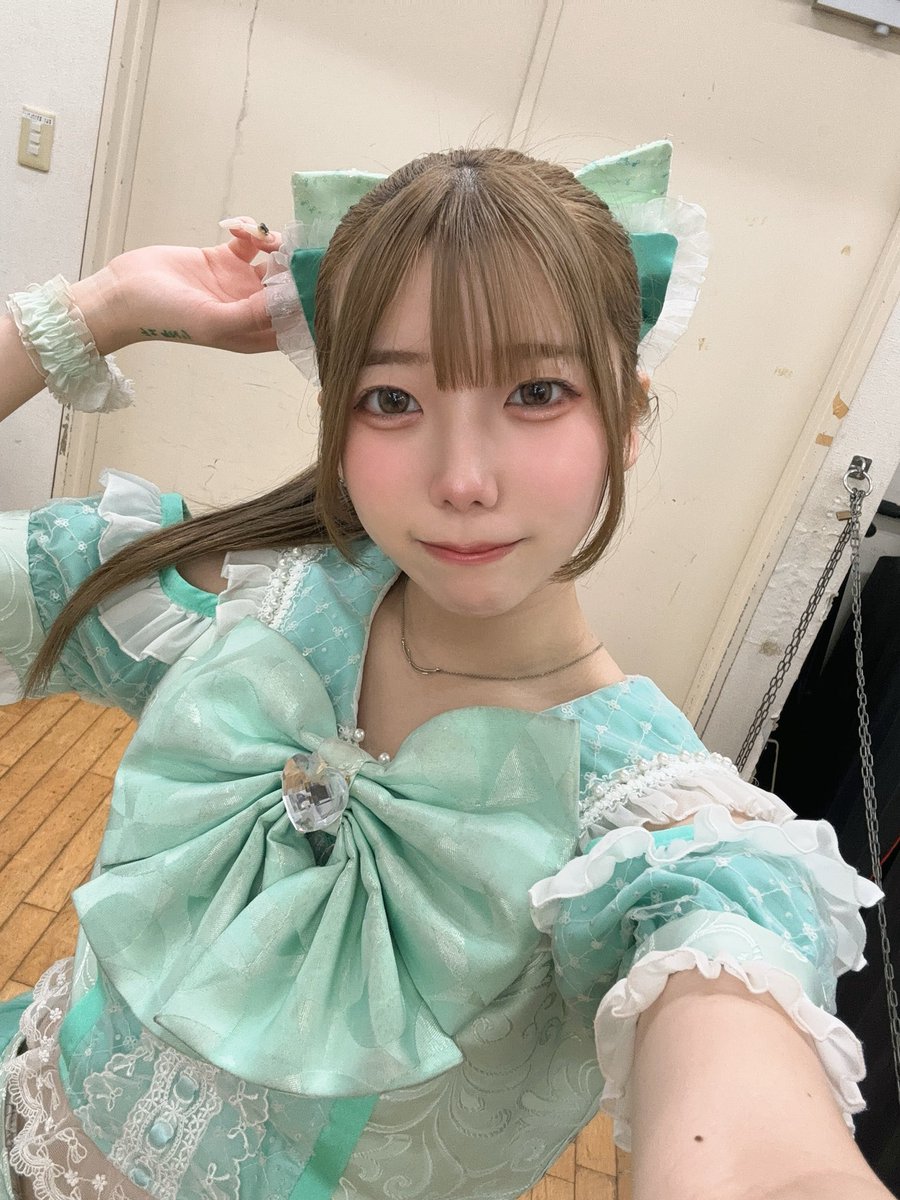 unicute_rio's tweet photo. ポニテ×デカリボン＝最強 https://t.co/Ji025M9Uqg