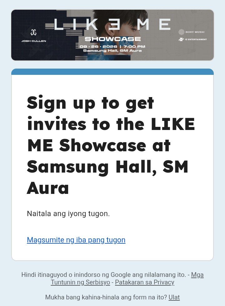 reiycie_mojica's tweet photo. @sonymusicph @JoshCullen_s @1zentertainment π
#JOSHCULLEN #JCLikeMeShowcase
@JoshCullen_s @1zentertainment https://t.co/fhQESTp3Qd