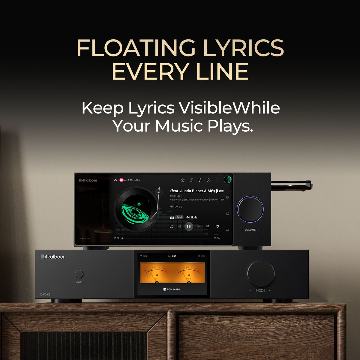 KaiboerAudio's tweet photo. 🎧 DMP-K8Pro Hi-Fi Music Player.
Your music, your way.
✨ Multiple streaming services
📱 Massive touchscreen for a seamless experience
🎵 PureOS — unlocking a whole new world of Hi-Fi
More than a music player.
A new way to experience your music.
DMP-K8Pro — Hear More. Feel More. 🎶

#DMPK8Pro #HiFi #MusicPlayer  #Audiophile #HighResAudio #kaiboer