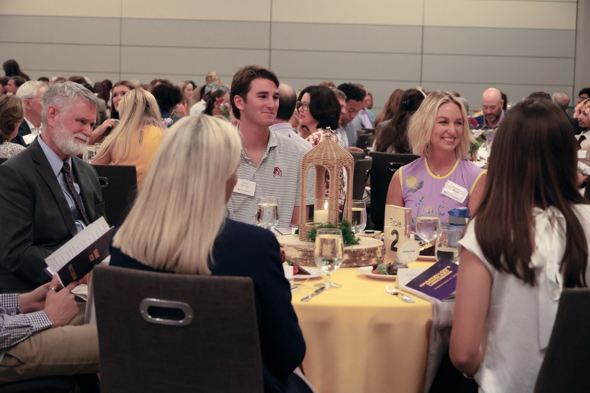 ECUAdvancement's tweet photo. Scholarships open doors and their impact can reach far beyond graduation. 💜

See how scholarship support is empowering Pirates, then look back at our recent Chancellor’s Scholars Luncheon.

🔗 https://t.co/6ebkfg6xuA

#ECU #ECUGiving https://t.co/ERTa7fJGzZ