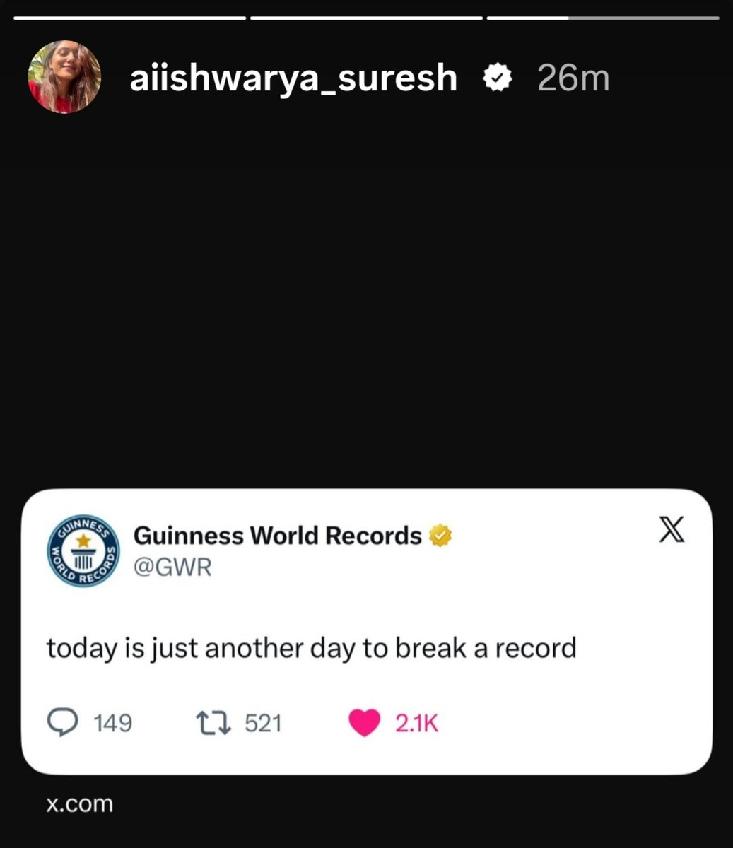 CareOfAlluArjun's tweet photo. Aishwarya suresh who is at The Route..Insta Story

#RAAKA @AlluArjun https://t.co/NgEnB0esfw