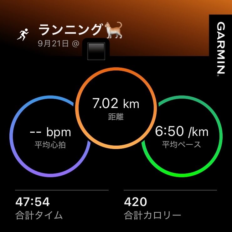 saenekoko99's tweet photo. #ランニング #7km
Time:47分54秒
6分50秒/1km
消費420kcal
ランシーズン始まり！
走るとまだめちゃ暑い
でもなんとかいける
昨日も仕事しながら走りたすぎて発狂してた、心の中で
オフシーズンはTikTokゲーム配信と仕事頑張った
新しい職場も勤務3ヶ月経過して一通り回せるようになった
安心して走れる https://t.co/7J5xS4Zd6h