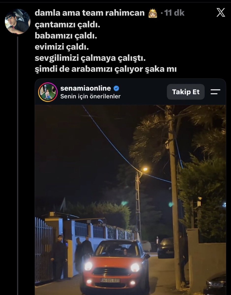 silkmeseydin's tweet photo. naz fanlarının aptallığı şaka olmalı ya ahahaha naz'ın sahip olduğu hayat melek'ten çalındı. baba melek'in de babası, onun sahip olduğu her şey melek'in de sahip olması gereken şeyler. ayrıca melek ve emir'in arasına girip melek'in sevgilisini çalan yılan naz 🐍 https://t.co/4NiQ1fVqMk