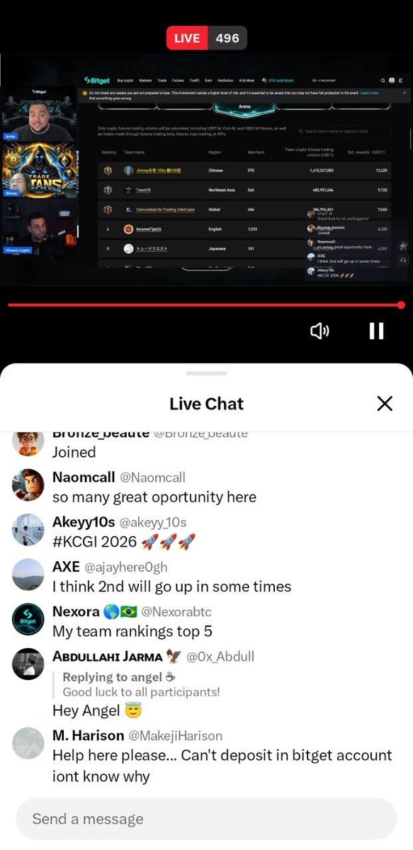 Nexorabtc's tweet photo. @bitget Listening https://t.co/8ztkVrmumF