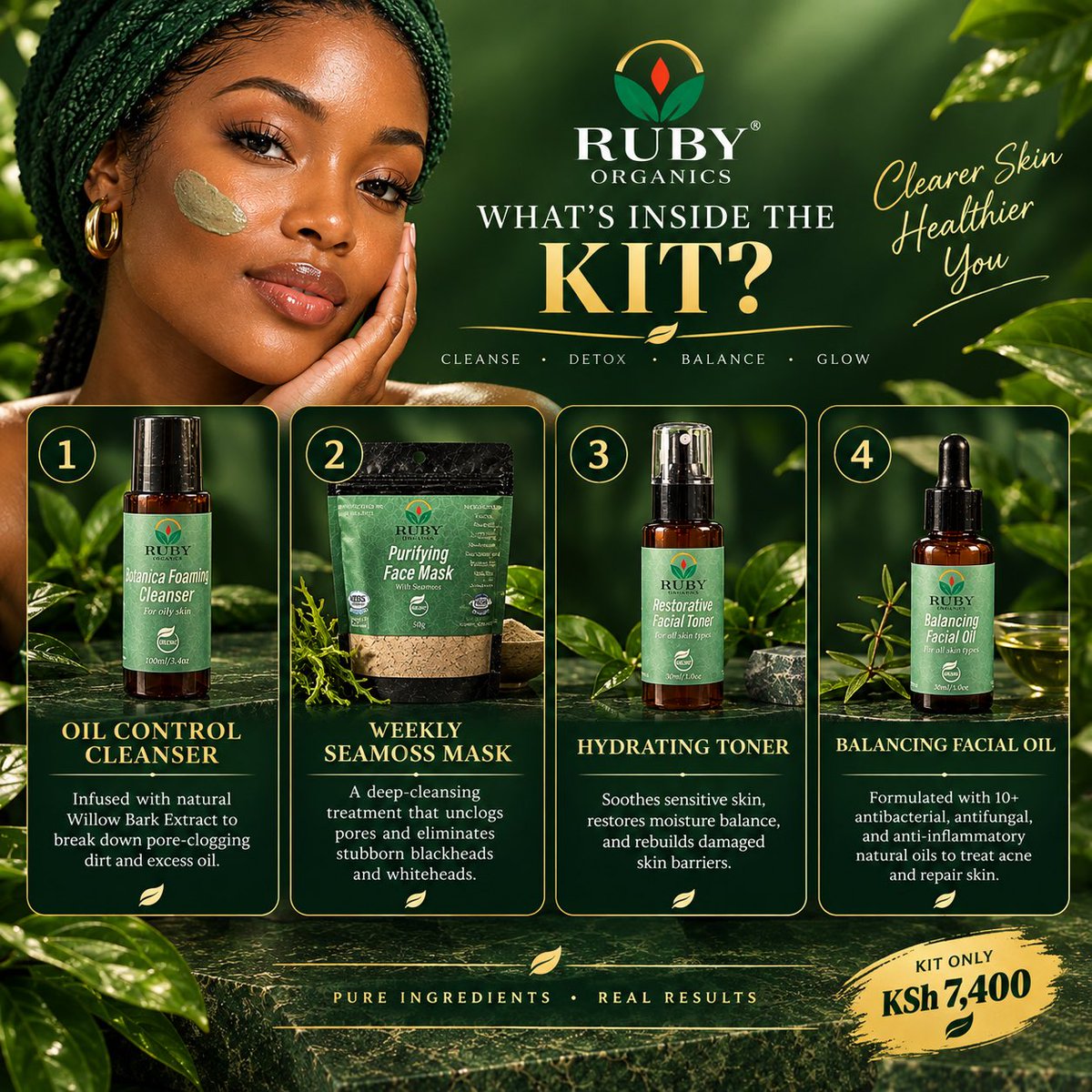 limited_ruby's tweet photo. OILY SKIN? BREAKOUTS? WE’VE GOT YOU

Meet your new skincare bestie — the Ruby Organics Acne Kit for Oily Skin 

Because your skin deserves more than a quick fix — it deserves the right routine. 

Order Now
📞0719 836 151

#RubyOrganics #AcneKit #OilySkinCare #AcneProneSkin https://t.co/JtVEToAu3y