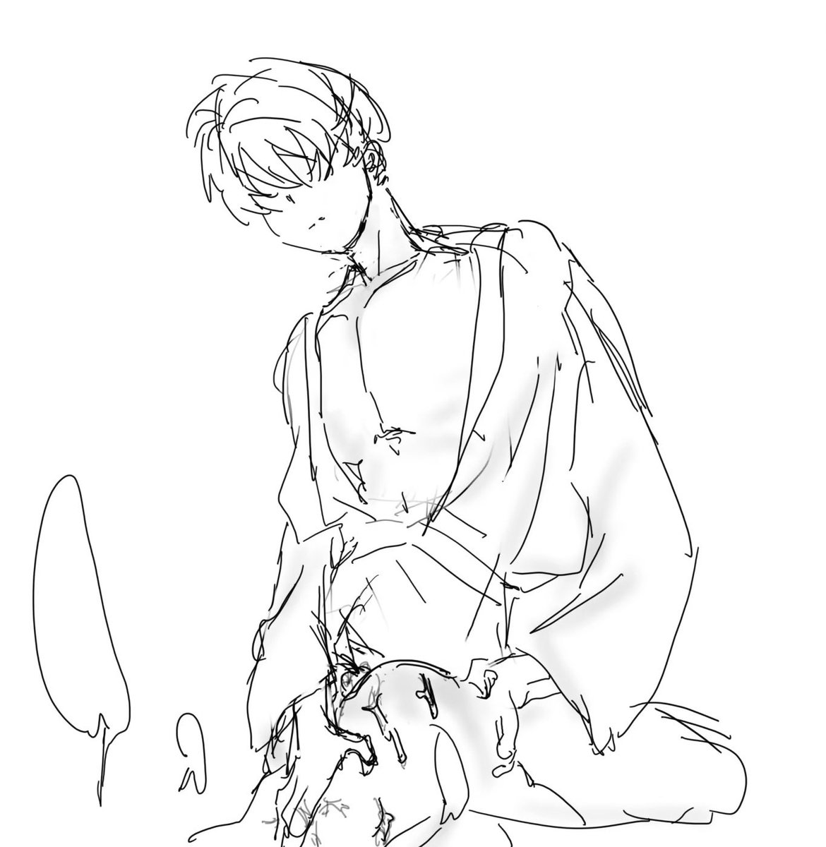 shu_gui19595's tweet photo. 以前画的，会挑一些满意的慢慢发
#沈星回 https://t.co/3UQJJ9LSvw