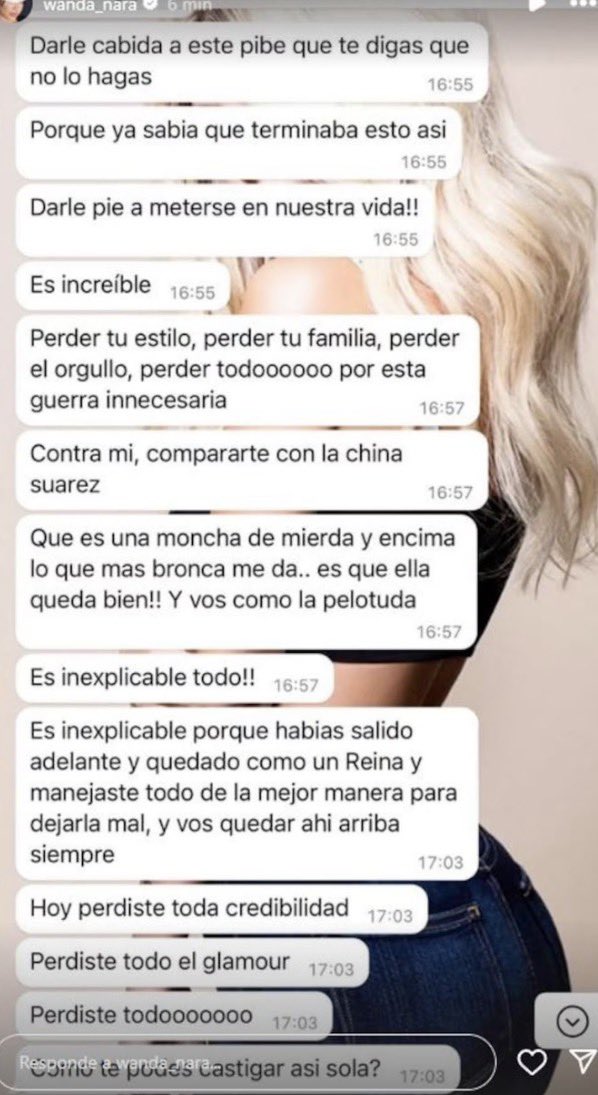 ClubWandaNara's tweet photo. MANIfestas para el orto te digo https://t.co/5QY3mMZFJl