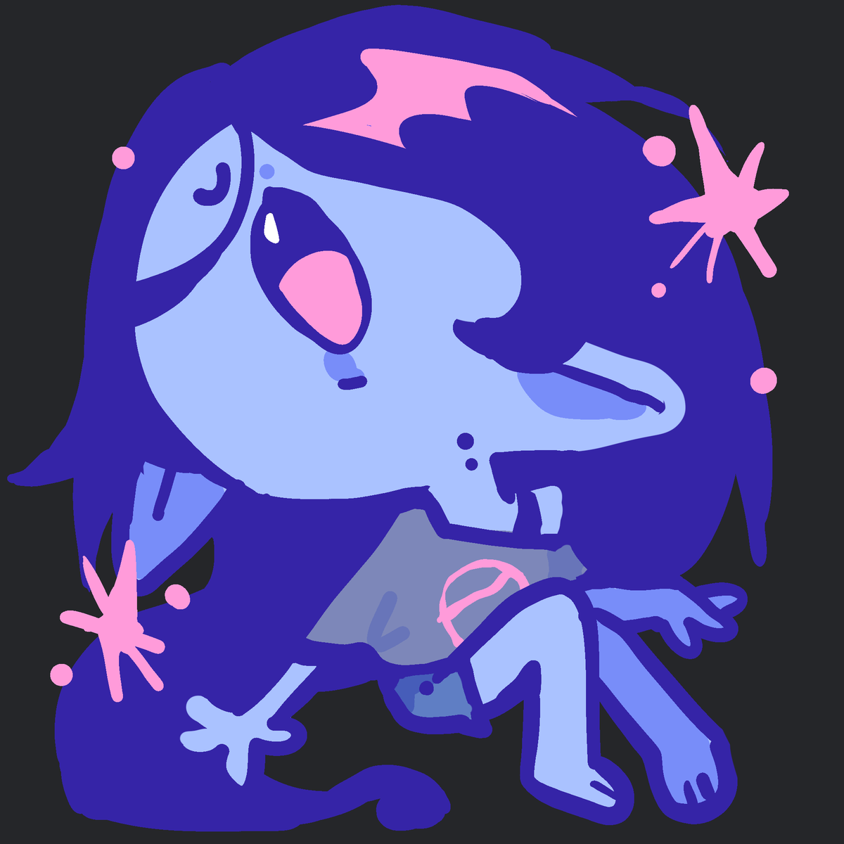 thebugzden's tweet photo. is the hair highlight smart or stupid looking 

#adventuretime #marceline https://t.co/pLaS8fTx8G