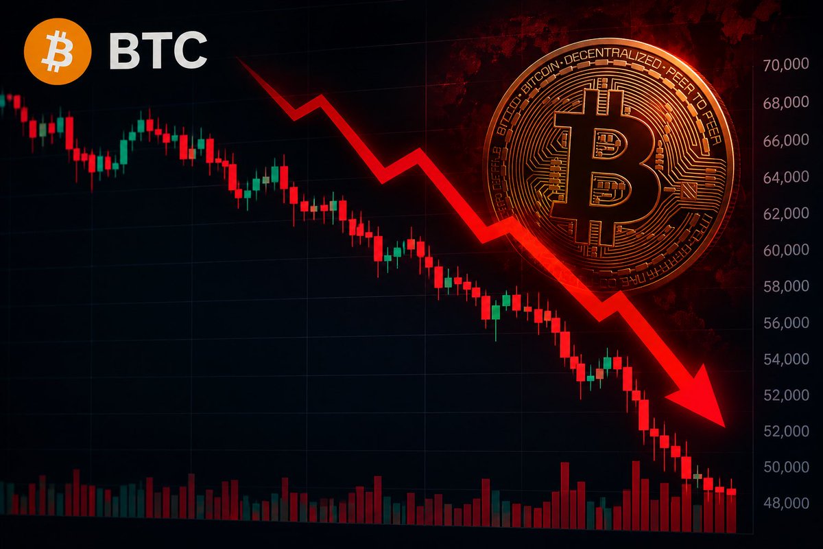 Kacper_Herring's tweet photo. Hey, this is not investment advice, but I think we are starting to decline below 50 k, see you. https://t.co/SrAeKdKU3C