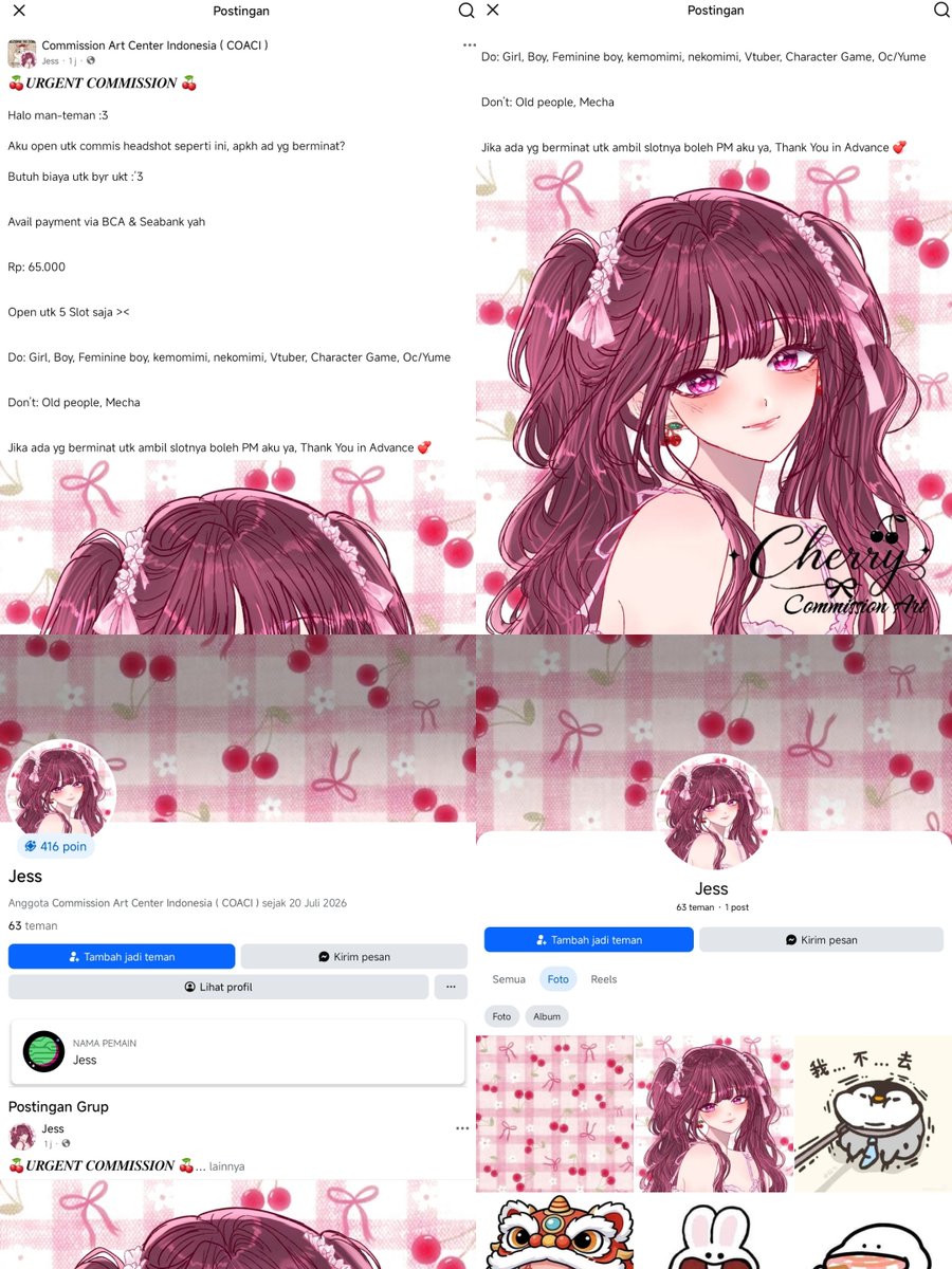 kalyaelhdr_'s tweet photo. gk tau malu ya km. 
balikin duit client yg udh lu gosting itu woy! malah ngilang ganti identitas, promosi di FB lagi dikira kita gk tau itu lu.

🆙 tolong banget bantu repost postingan ini!!
⚠️ block, report juga akun dia. kasih tau ke temen" kalian jgn sampe ada yg ketipu!! https://t.co/BA12JN2pzn