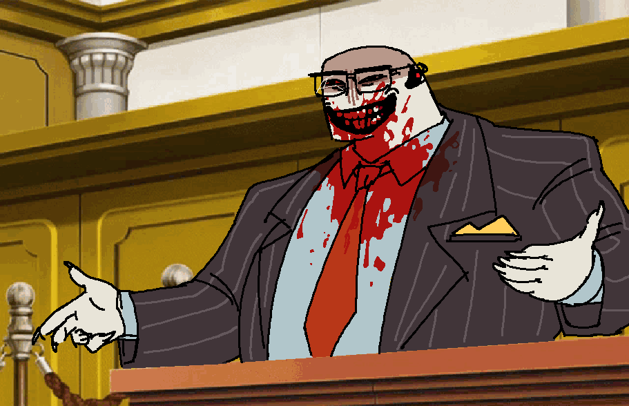 bigmankuroi's tweet photo. hired this crackhead from gas staition to defend my case and he's lowkey winning 

#dieofdeath https://t.co/i7atPjrv51