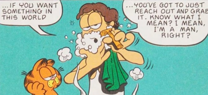las4ga's tweet photo. seriously its like Stolas fans are bloody terrified of admitting, let alone aknowledge, that their fav character got flanderized the second S2 happened. 
its like it i were to say that Jon Arbuckle never had a slow, yet steady change of characterization across the Garf comics https://t.co/CwdP0fHzoX