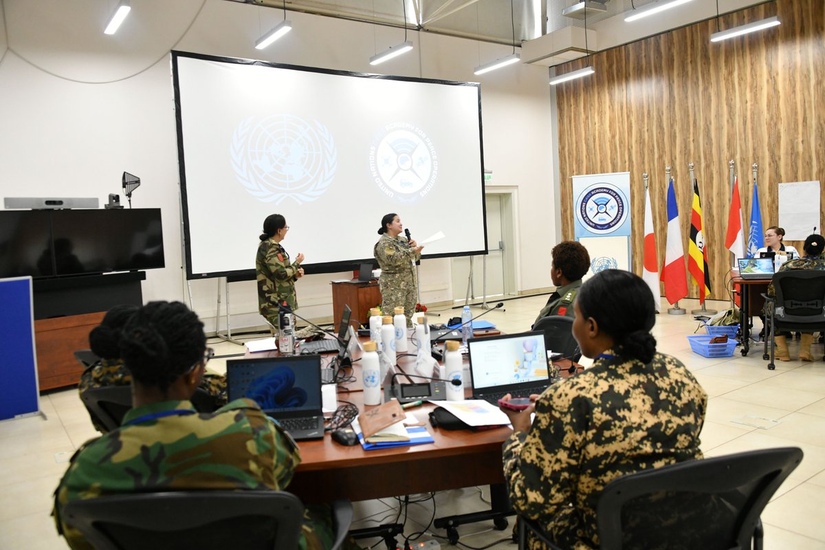 UNC4ISR_Academy's tweet photo. Today, 21 Sept 2026, UNCAP’s Women’s Outreach Course #17 and UN Peacekeeping Micro-UAS Remote Pilot Course #12 begin in Entebbe. Running through 2 Oct, both strengthen inclusive, safe and technology-enabled peace operations. #UNCAP #UNPeacekeeping #WOC #MicroUAS #Canada #UNMAS https://t.co/gDIguTS2Ui