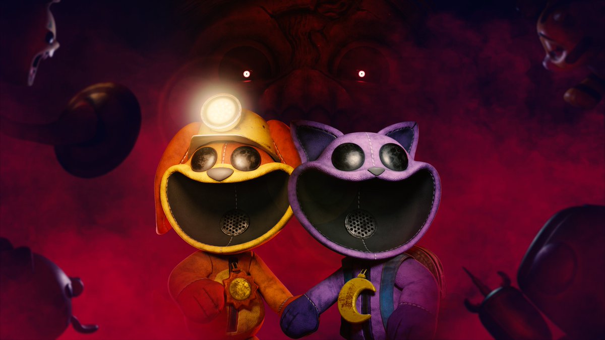 NGPNoticias's tweet photo. El universo de Poppy Playtime se expande
Mob Entertainment anuncia Escape From Playtime, survival horror cooperativo de extracción para hasta 4 jugadores con los Smiling Critters. 
El 21 de octubre de 2026.

#EscapeFromPlaytime #PoppyPlaytime #Gaming #Steam https://t.co/dQCndIHc36
