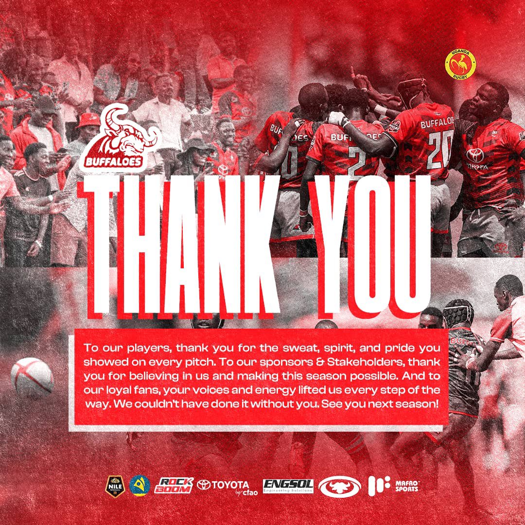 BuffaloesRFC's tweet photo. Hello, our dear sports enthusiasts! 

We all know the power of teamwork and the incredible spirit that fuels our rugby. 
A heartfelt thank you for the hard work and dedication of the entire team.

#ToyotaBuffaloes
#FearTheBuffaloe
#HardeStrongerForLonger
#OneTeamOneSpiritOneWin https://t.co/MtRqxDx6VE