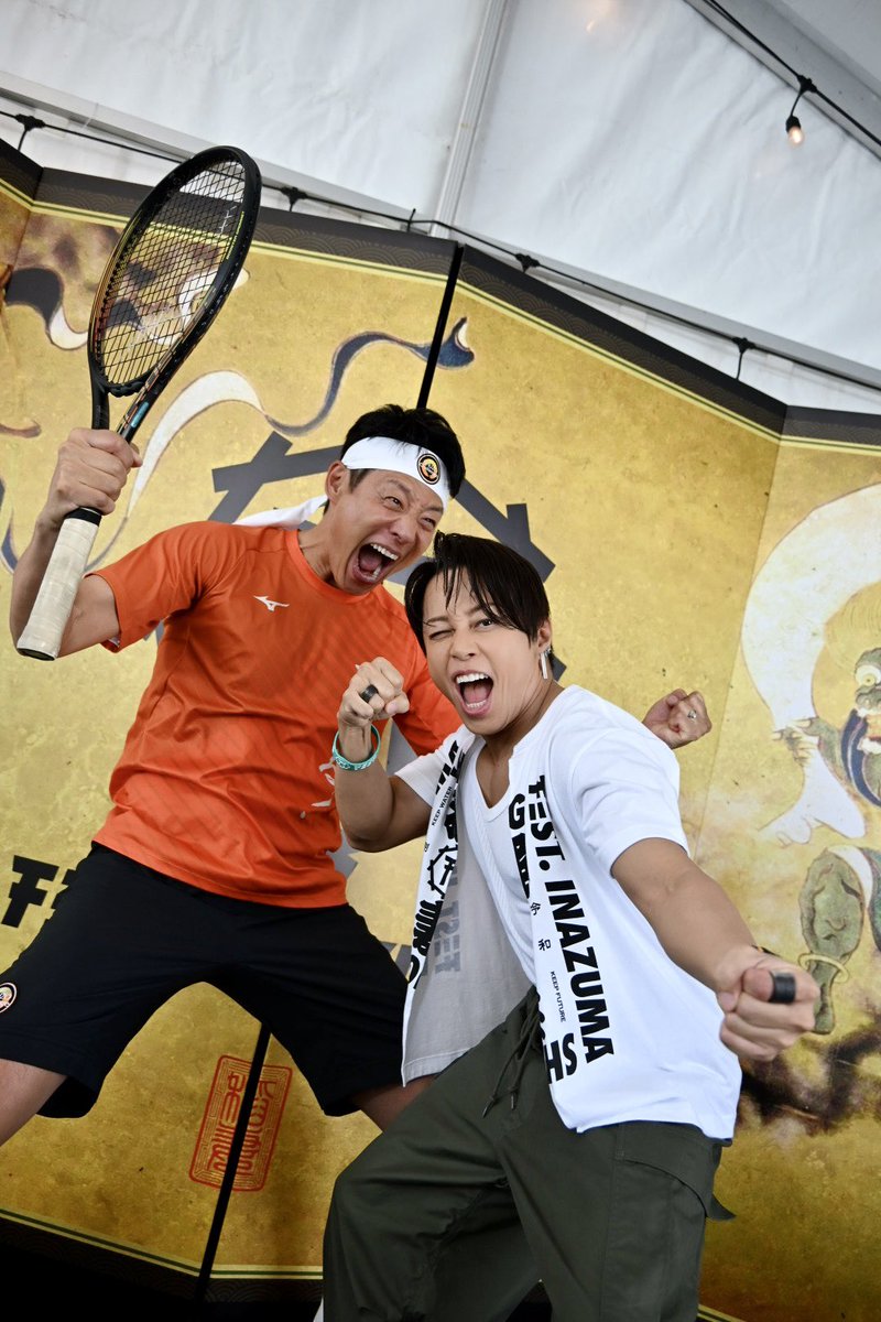 FEST_INAZUMA's tweet photo. ⚡シークレットゲスト⚡

最終日DAY3のゲスト
#松岡修造 さん🔥

ありがとうございました⚡

#フェストイナズマ https://t.co/H0ZBuUksWT