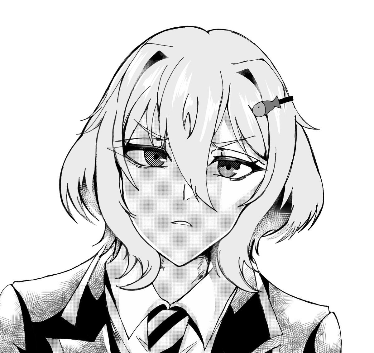 deuceologist's tweet photo. Manga yuuki really mogs I love drawing her in this artstyle https://t.co/Q53cfJSoUd