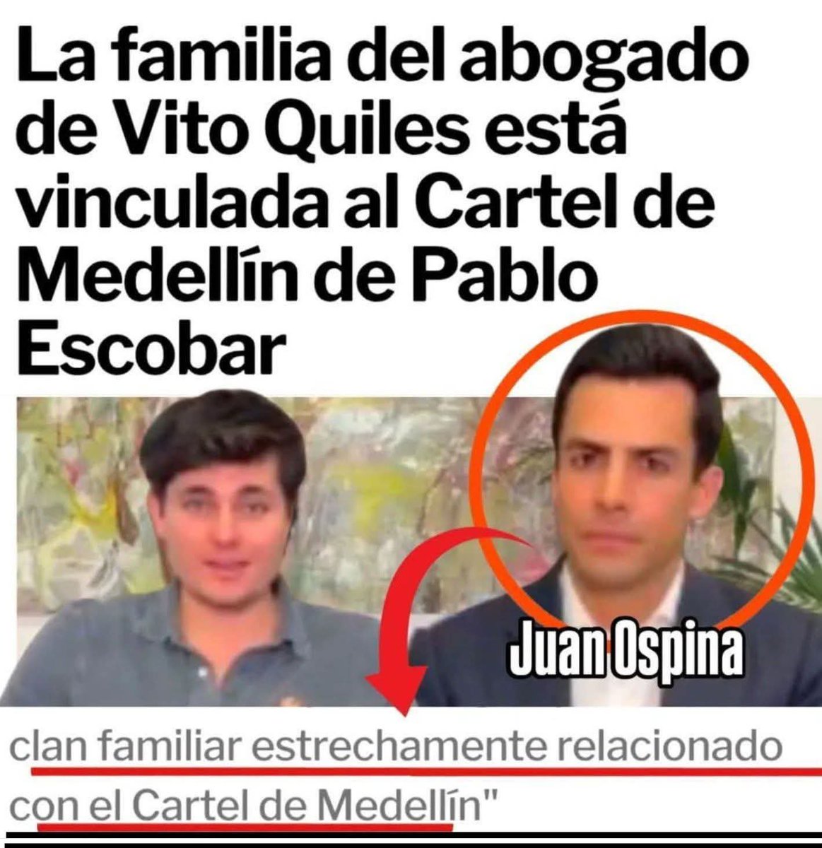 luciogatomichin's tweet photo. @vitoquiles Pues tu no andas mal relacionado con los narcos y familia. https://t.co/cjyPvsOZrR