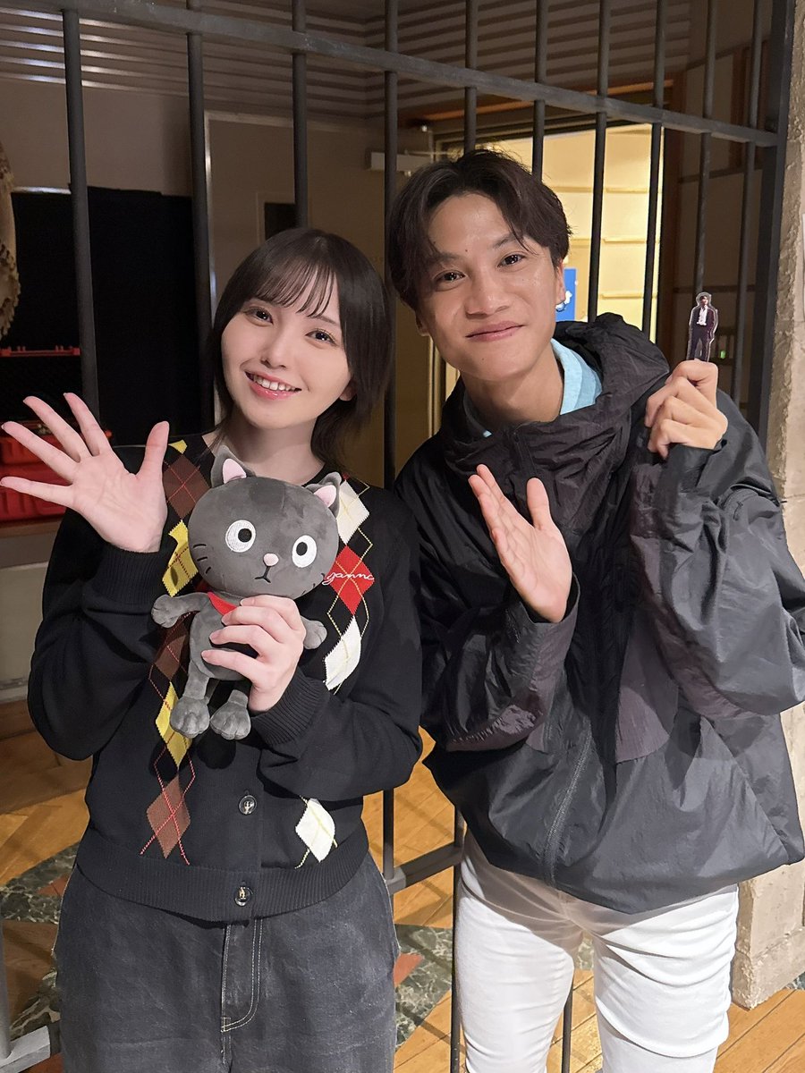 kitoakari_1016's tweet photo. チョッキー役のオーム・タナパックさん✨
お会いできるとは思っていなかったのでとても嬉しかったです！
素敵な人柄に素敵なお芝居で、現場でも愛されているのが伝わってきました https://t.co/LW1l39xNh5