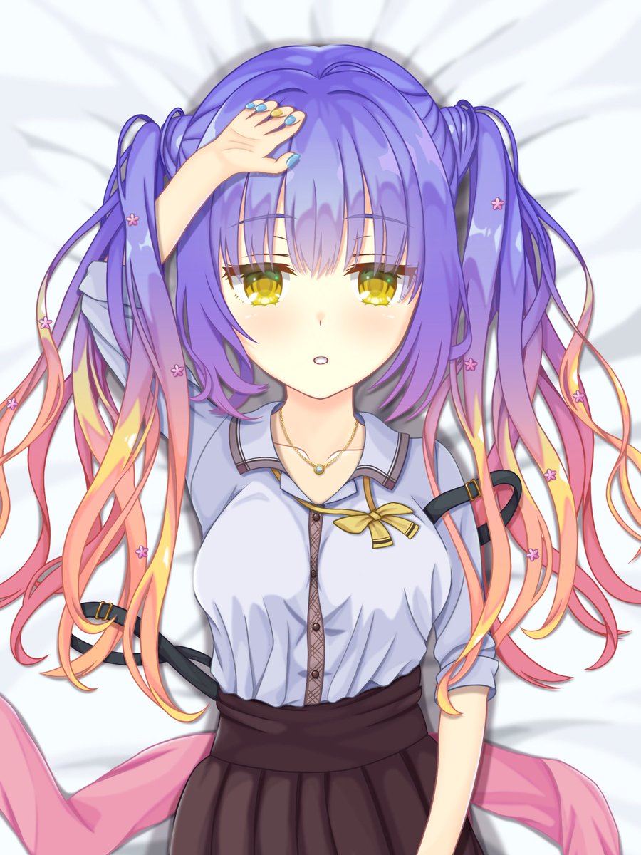 SALJA_art's tweet photo. 固定用ツイートです！
これまで描いたゆずソフトのイラストの中で, 個人的に気に入っている4枚を集めてみました 🎨✨
#ゆずソフト