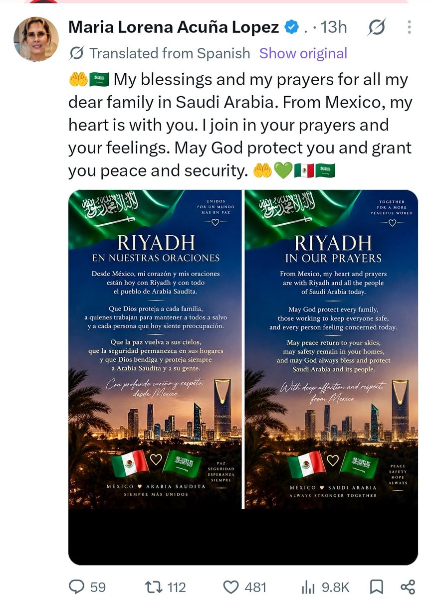 WAKhan337's tweet photo. Non Muslims (Ghayr Muslim) are standing and showing love with Saudi Arabia 🇸🇦 
And our subcontinent Ikhwani Tahriki Neem rafzi and khwarij have always problem with kingdom of Saudi Arabia just because of Tawhīd.

Shame on those filthy people learn from them 👇 https://t.co/hH59rWdafJ