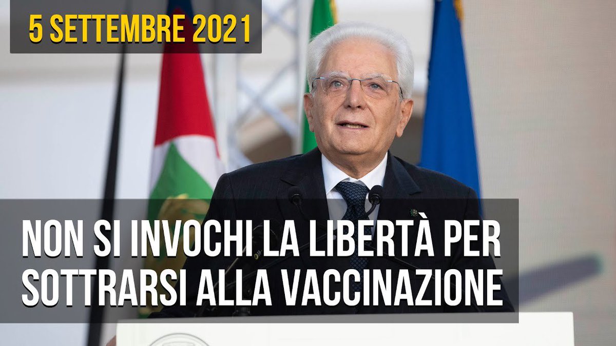 RadioUe57170's tweet photo. Il presidente 🤔 Mattarella che elogia il DISSENSO quale “presidio di libertà” NON SI PUÒ SENTIRE. Parla proprio lui che, da “garante” ha consentito violazione di diritti verso chi, LEGITTIMAMENTE, RIFIUTAVA DI FARSI INIETTARE LIQUAMI PER CAVIE UMANE?  🤬✝️ quanti i deceduti? https://t.co/3JQQAer13E