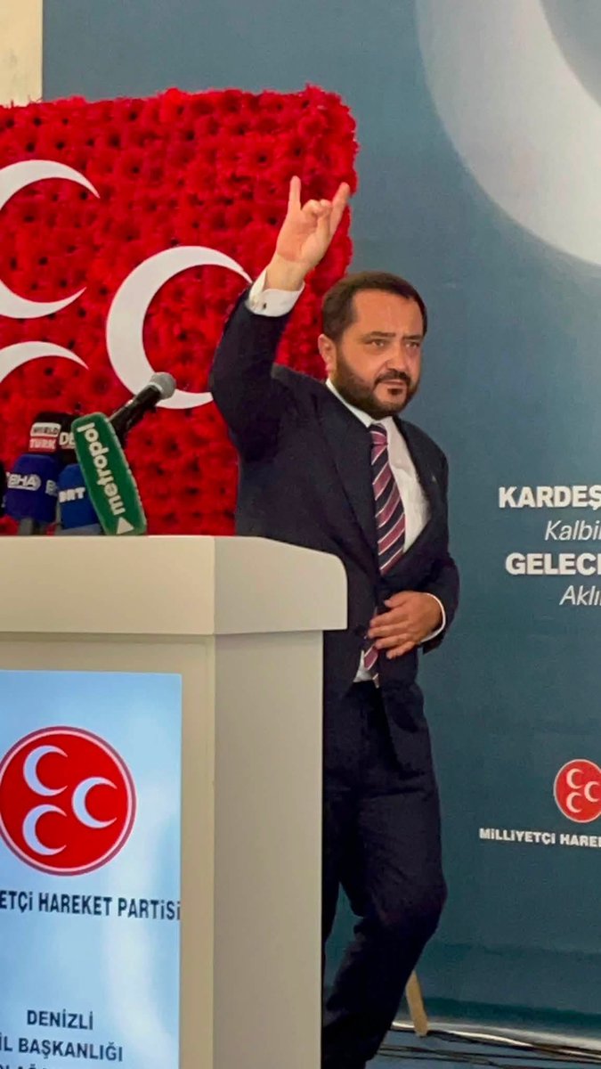 MhpNkollar's tweet photo. 🇹🇷 MHP Denizli İl Başkanlığı 15. Olağan Kongresini gerçekleştirdik.
MHP Genel Başkan Yardımcımız Sn. Mustafa Kalaycının katılımlarıyla Güven tazeleyerek tekrar seçilen MHP Denizli İl Başkanımız Mehmet Ali Yılmaz ve yönetimimize Hayırlı Olsun. https://t.co/PwWoMgC17c